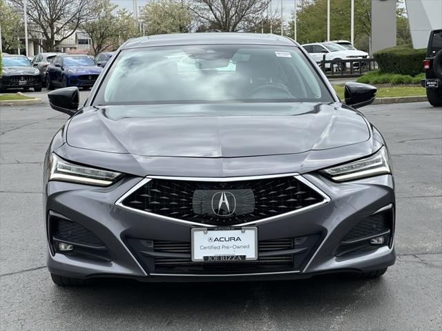 used 2021 Acura TLX car, priced at $33,390