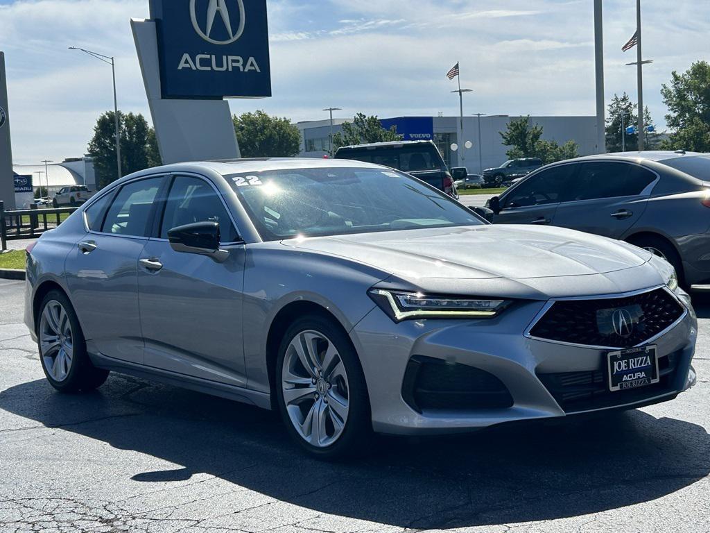 used 2022 Acura TLX car, priced at $30,290