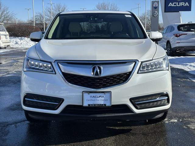 used 2016 Acura MDX car, priced at $18,190