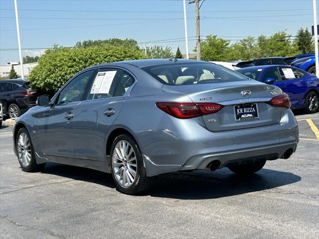 used 2018 INFINITI Q50 car, priced at $16,490