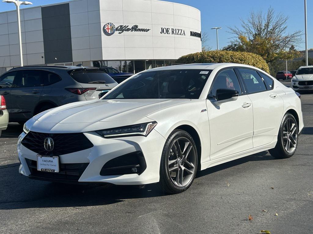 used 2025 Acura TLX car, priced at $48,590