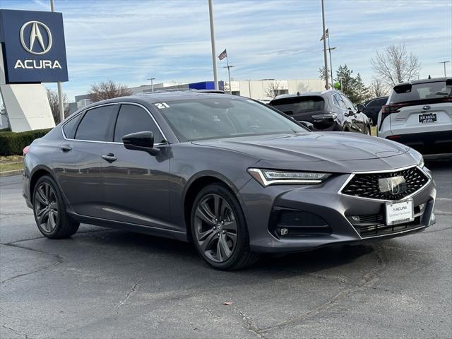 used 2021 Acura TLX car, priced at $32,590