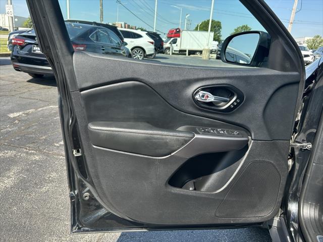 used 2021 Jeep Cherokee car, priced at $22,690