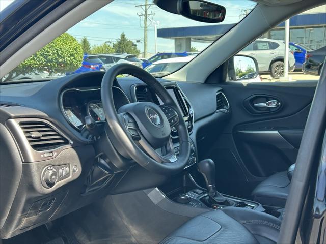 used 2021 Jeep Cherokee car, priced at $22,690
