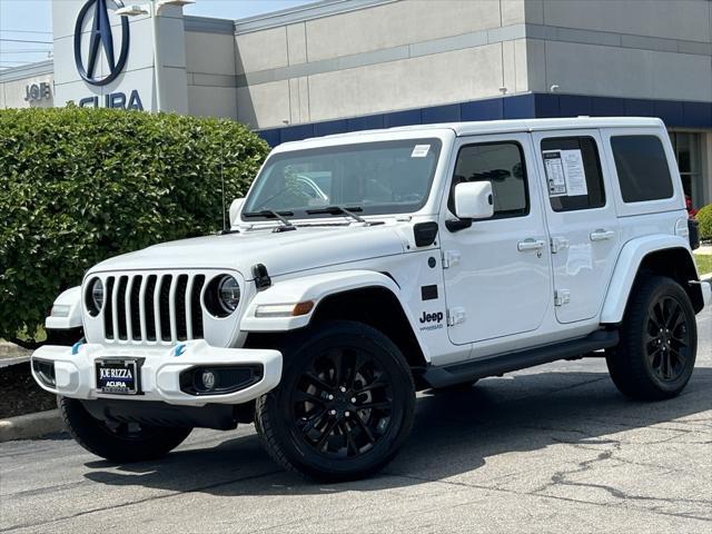 used 2021 Jeep Wrangler Unlimited 4xe car, priced at $28,590