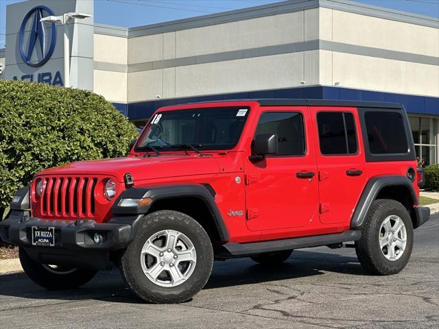 used 2018 Jeep Wrangler Unlimited car, priced at $27,690