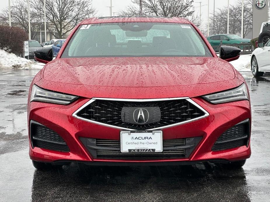 used 2021 Acura TLX car, priced at $30,690