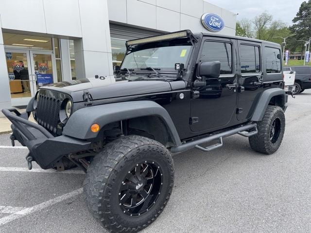 used 2015 Jeep Wrangler Unlimited car, priced at $17,893