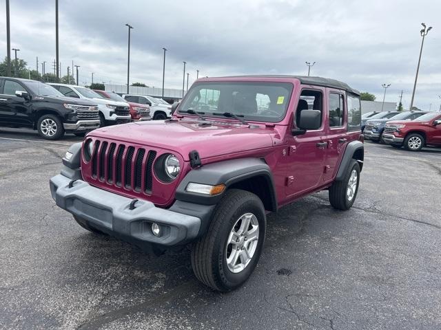 used 2021 Jeep Wrangler car, priced at $37,000