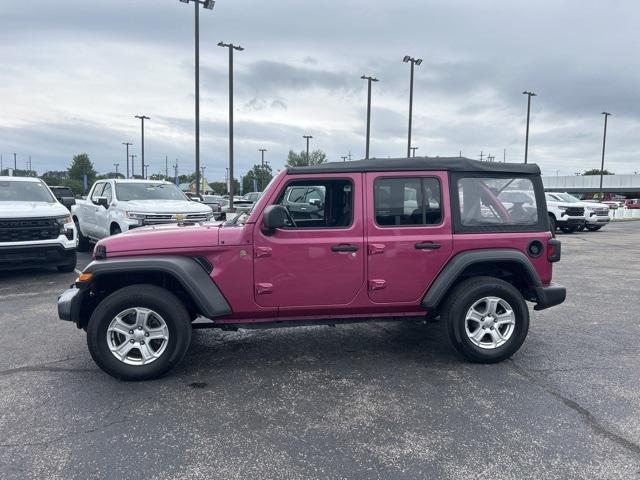 used 2021 Jeep Wrangler car, priced at $37,000