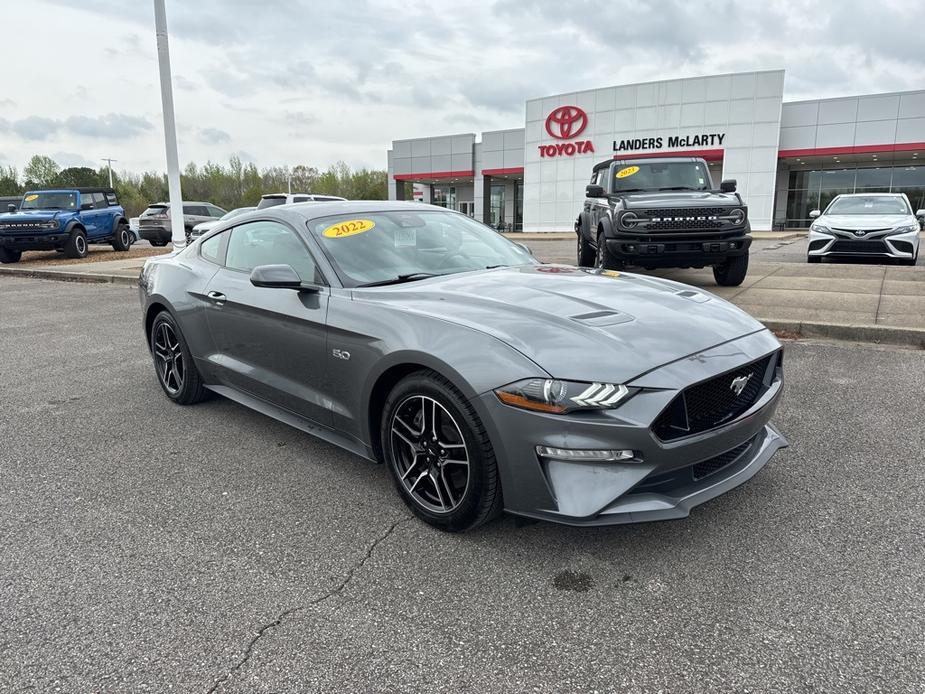 used 2022 Ford Mustang car, priced at $33,542