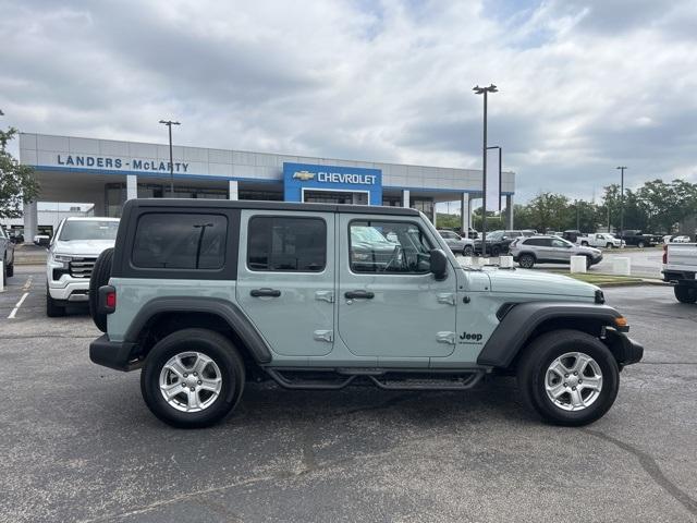 used 2023 Jeep Wrangler car, priced at $34,500