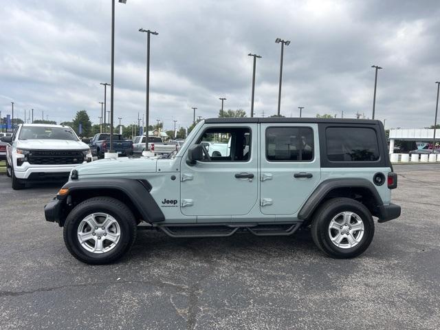 used 2023 Jeep Wrangler car, priced at $34,500