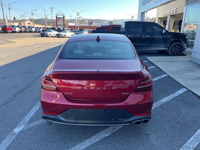 used 2023 Genesis G70 car, priced at $36,899