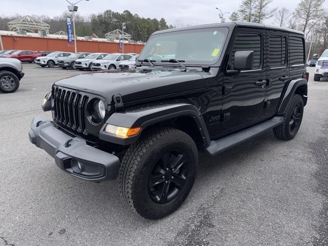 used 2021 Jeep Wrangler Unlimited car, priced at $32,598