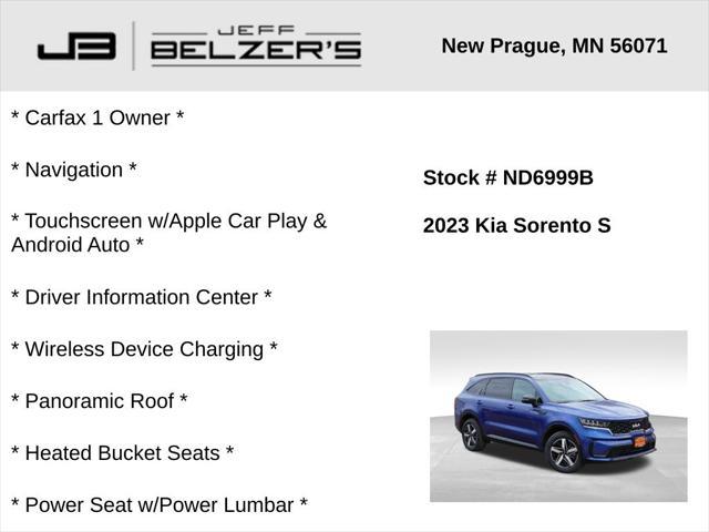 used 2023 Kia Sorento car, priced at $27,278