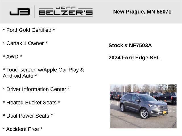 used 2024 Ford Edge car, priced at $27,316