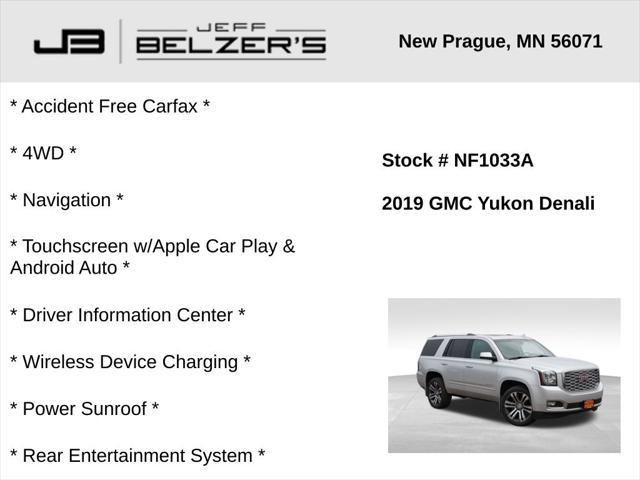 used 2019 GMC Yukon car, priced at $33,415