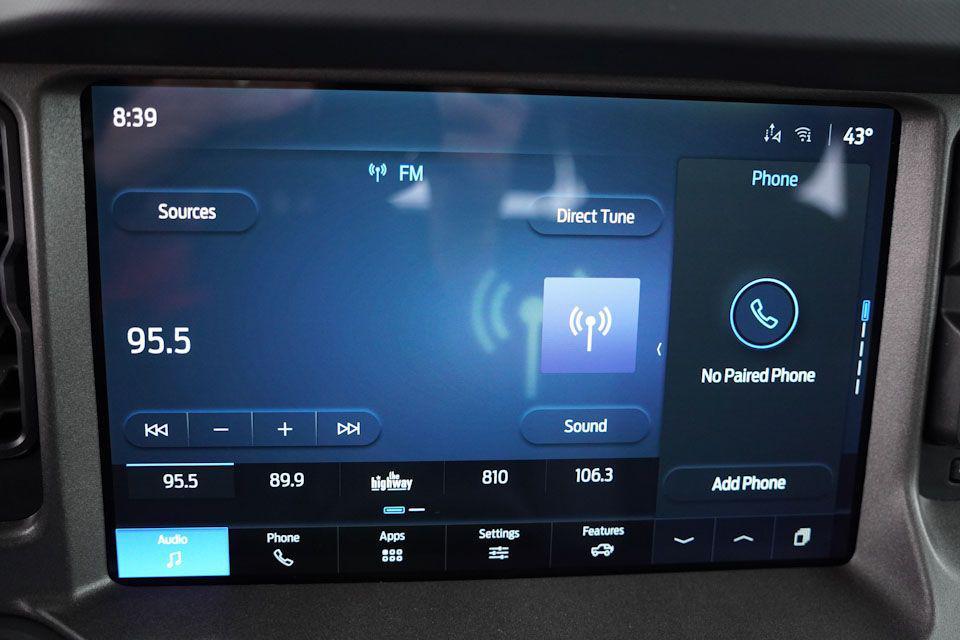 new 2025 Ford Bronco car, priced at $38,540