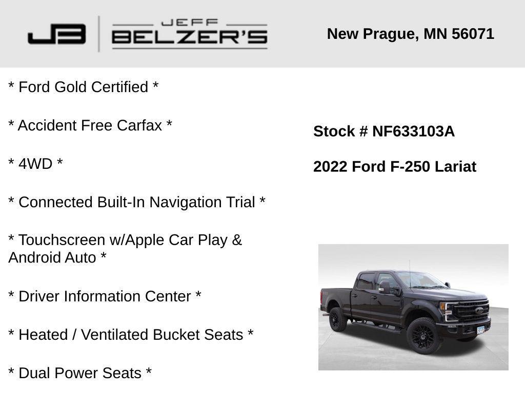 used 2022 Ford F-250 car, priced at $48,961