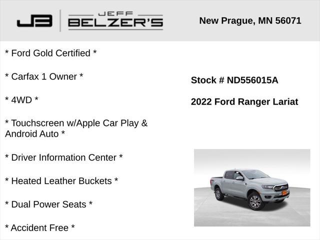used 2022 Ford Ranger car, priced at $34,712