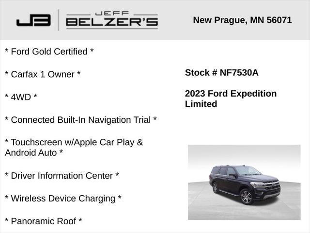 used 2023 Ford Expedition car, priced at $45,596
