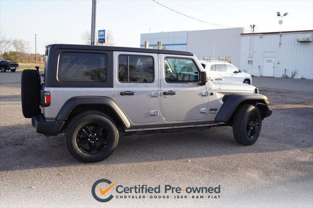 used 2020 Jeep Wrangler Unlimited car, priced at $30,687