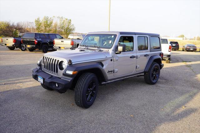 used 2020 Jeep Wrangler Unlimited car, priced at $30,687