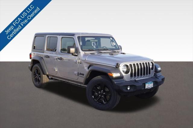 used 2020 Jeep Wrangler Unlimited car, priced at $29,506