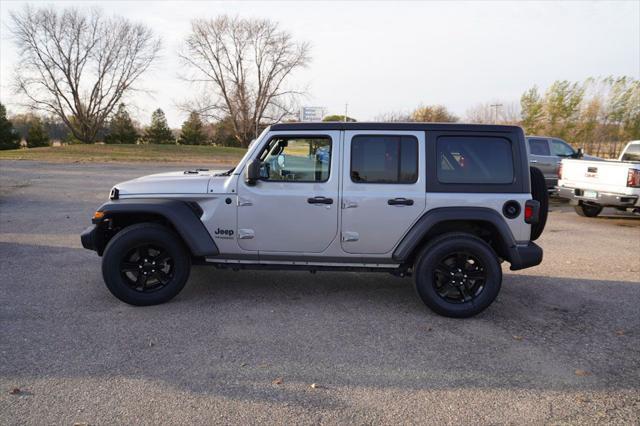 used 2020 Jeep Wrangler Unlimited car, priced at $30,687