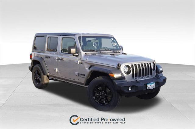 used 2020 Jeep Wrangler Unlimited car, priced at $28,189