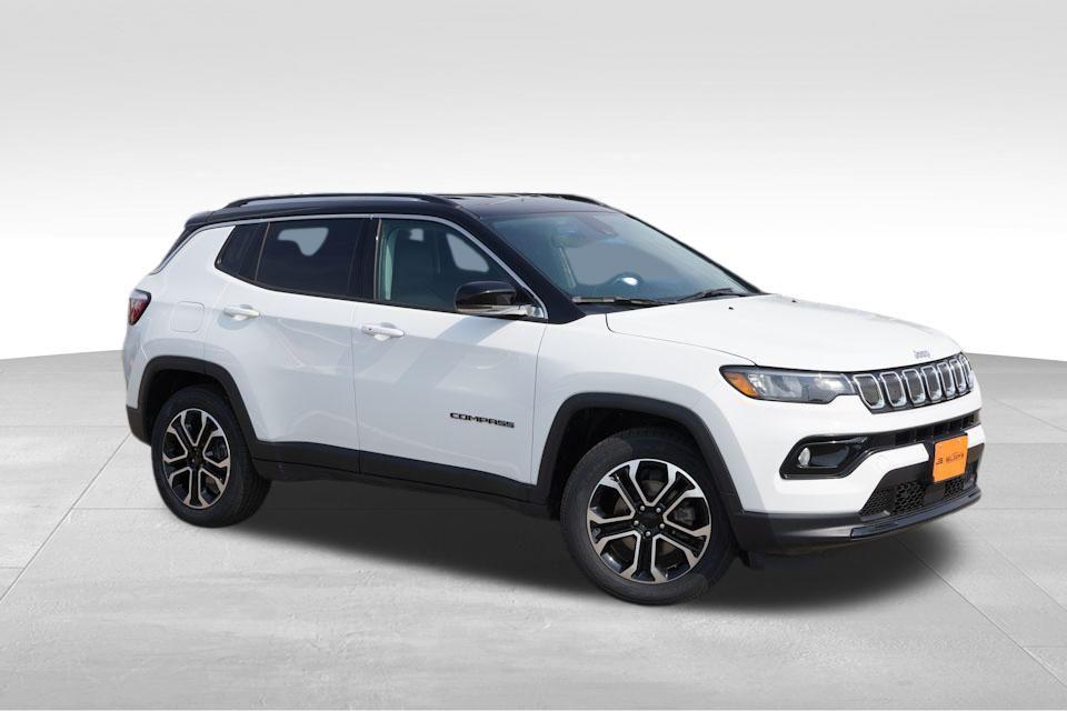 used 2022 Jeep Compass car, priced at $23,855