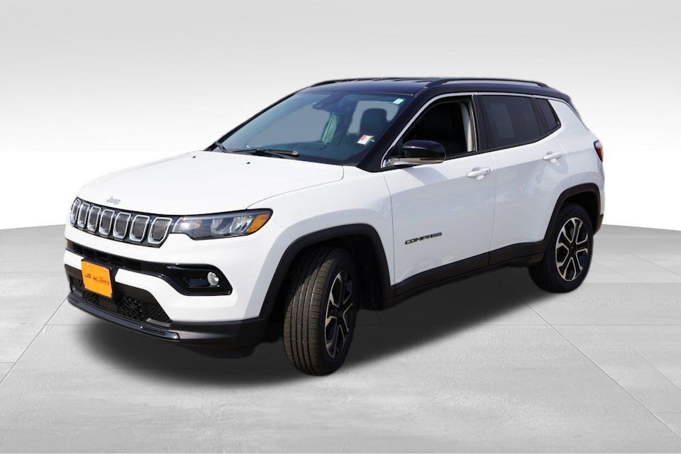 used 2022 Jeep Compass car, priced at $23,855