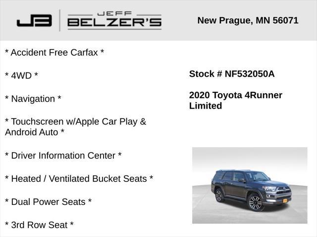 used 2020 Toyota 4Runner car, priced at $41,446