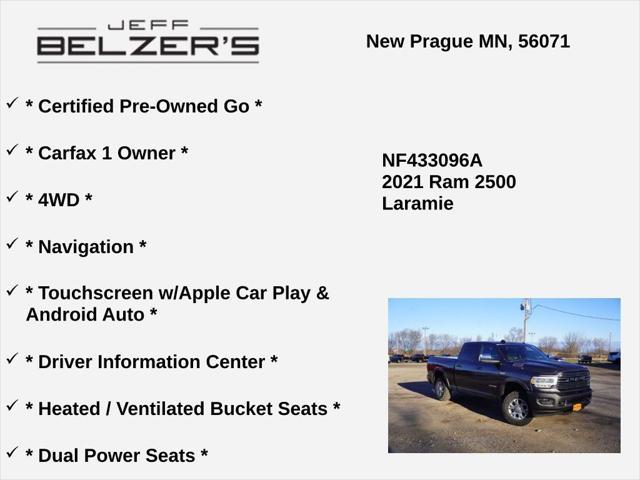 used 2021 Ram 2500 car, priced at $37,572