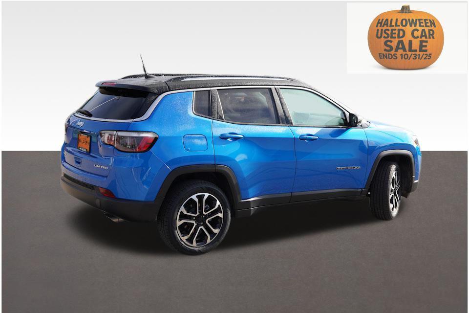 used 2022 Jeep Compass car, priced at $22,073