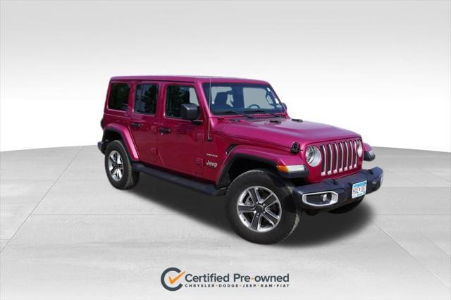 used 2022 Jeep Wrangler Unlimited car, priced at $34,162
