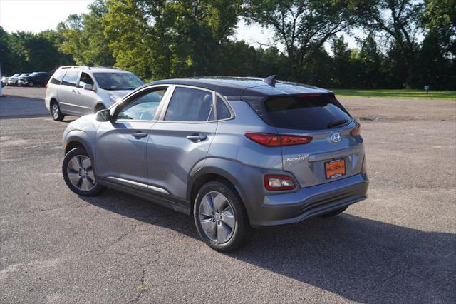 used 2021 Hyundai Kona EV car, priced at $18,541