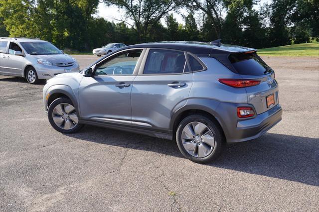 used 2021 Hyundai Kona EV car, priced at $18,541