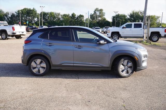 used 2021 Hyundai Kona EV car, priced at $18,541