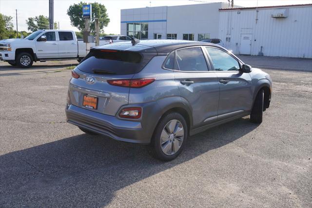 used 2021 Hyundai Kona EV car, priced at $18,541