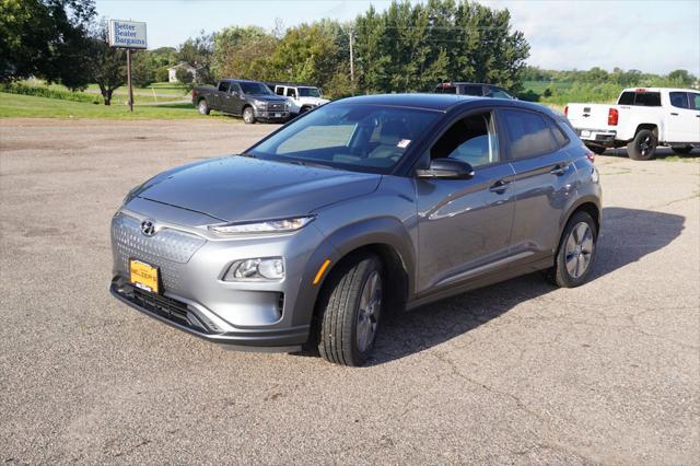 used 2021 Hyundai Kona EV car, priced at $18,541