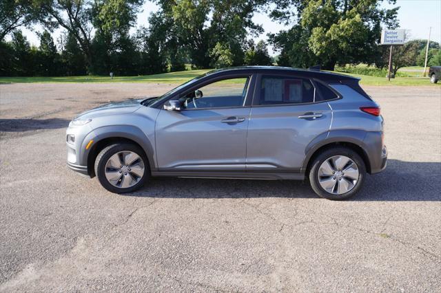 used 2021 Hyundai Kona EV car, priced at $18,541