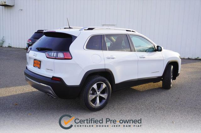 used 2021 Jeep Cherokee car, priced at $24,489