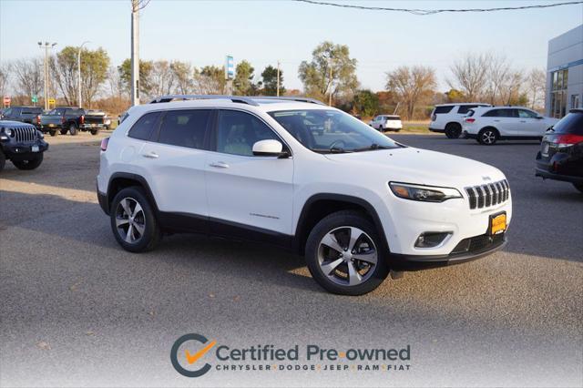 used 2021 Jeep Cherokee car, priced at $24,489