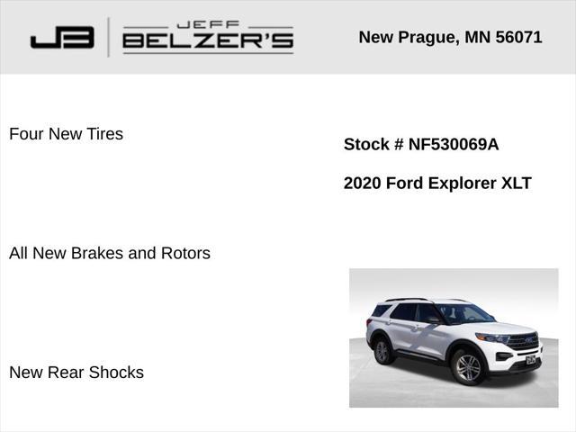 used 2020 Ford Explorer car, priced at $23,996