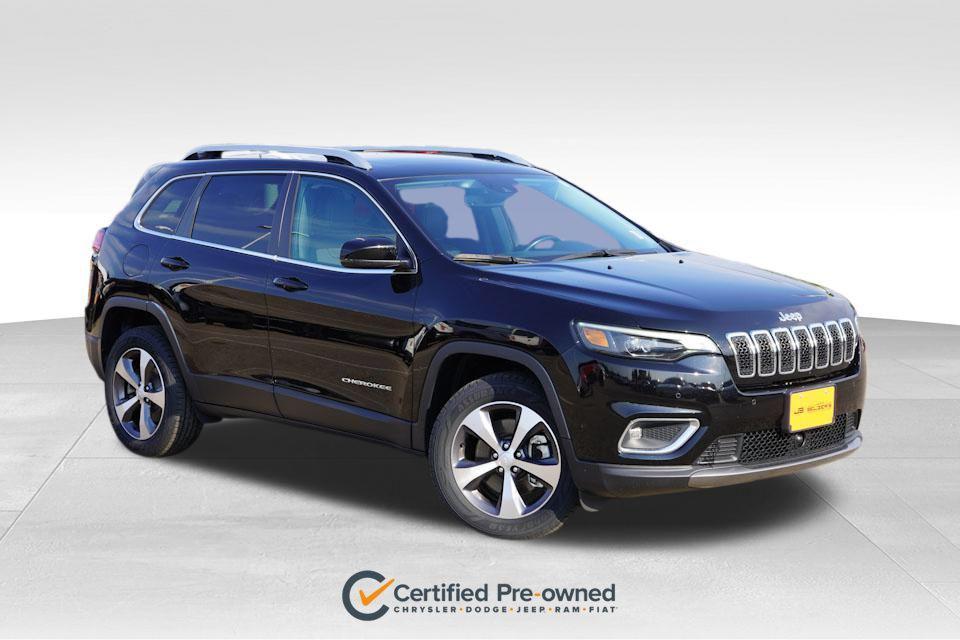 used 2021 Jeep Cherokee car, priced at $24,989