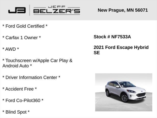 used 2021 Ford Escape car, priced at $22,326
