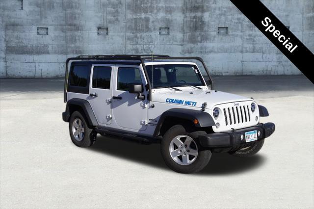 used 2014 Jeep Wrangler Unlimited car, priced at $15,598