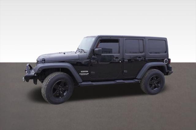 used 2017 Jeep Wrangler Unlimited car, priced at $18,671